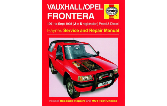 Manuel d'atelier Haynes Opel Frontera Essence & Diesel (1991-1998)