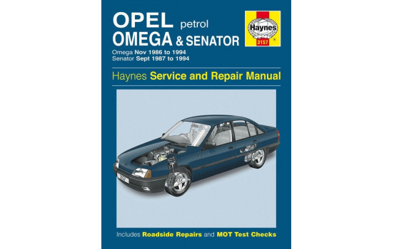 Manuel d'atelier Haynes Opel Omega & Senator petrol (1986-1994)