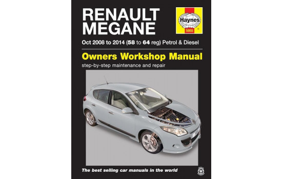 Manuel d'atelier Haynes Renault Megane (Oct 2008-2014)