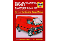 Manuel d’atelier Haynes Bedford / Vauxhall Rascal & Suzuki Supercarry (86 - Oct 94) C à M