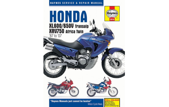 Honda XL600 / 650V Transalp & XRV750 Africa Twin (87-07)