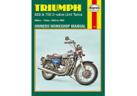 Jumelles Triumph 650 et 750 à 2 soupapes (63 - 83)