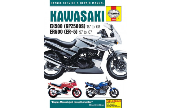 Kawasaki EX500 (GPZ500S) & ER500 (ER-5) (87-08)