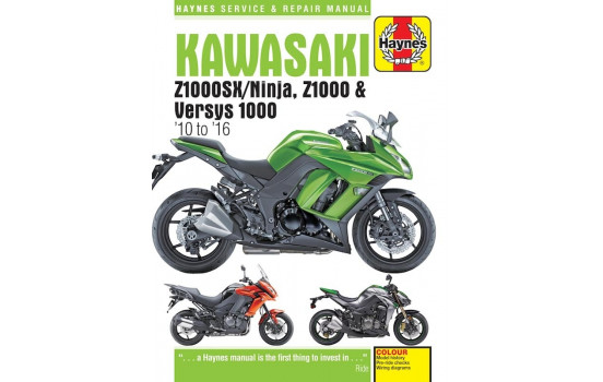 Kawasaki Z1000, Z1000SX et Versys (10 à 16)