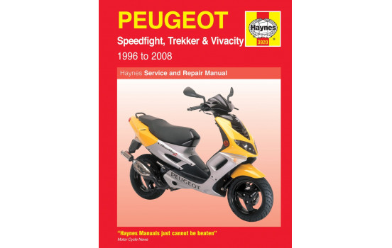 Scooters Peugeot Speedfight, Trekker & Vivacity (96 - 08)