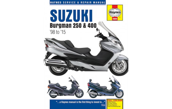 Suzuki Burgman 250 et 400 (98-15)