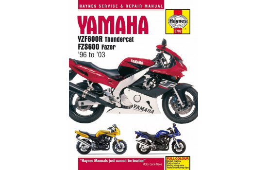 Yamaha YZF600R Thundercat et FZS600Fazer (96 - 03)