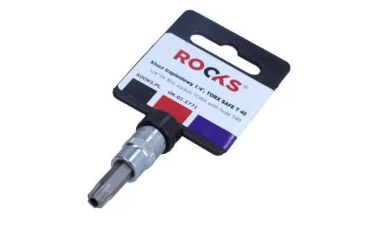 Douille à embout Rooks 1/4" Torx T40