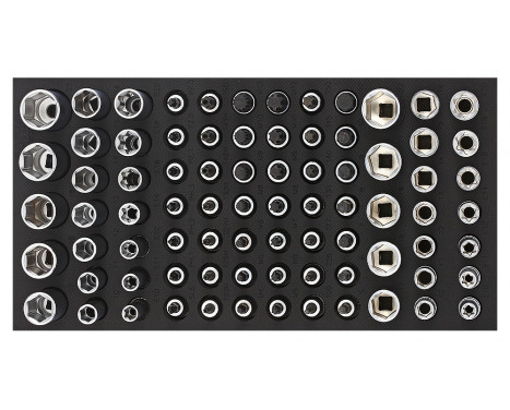 Jeu de douilles Sonic Socket & Bit 3/8", SFS 1/3 80 pièces