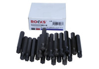 Rooks Bit 10 mm (3/8") Ribe M10 x 75 mm, 20 pièces