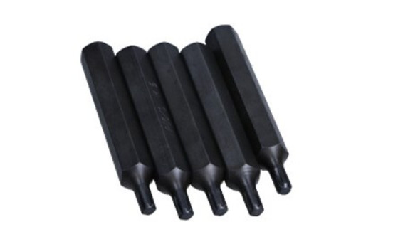 Rooks Bit 10 mm (3/8") Ribe M5 x 75 mm, 5 pièces