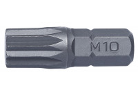 Embout 5/16", multi-dents 30mmL M10