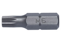 Embout 5/16", multi-dents 30mmL M6