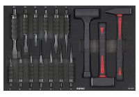 Sonic Hammer & Pin Driver Set 16 pièces