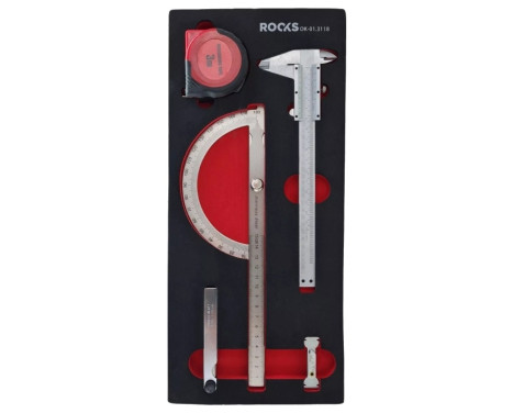 Ensemble d'outils de mesure Rooks, 5 pièces