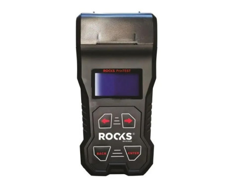 Testeur de batterie Rooks avec imprimante 6/12/24v, 40-2000 Cca,