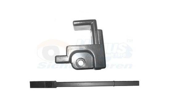 Espejo retrovisor para caravana - Gancho para calcetín izquierdo + correa SEK2, Imagen 2