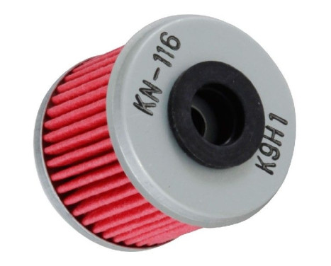 Cartucho de filtro de aceite para motocicleta K&N (KN-116)