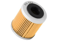 Cartucho de filtro de aceite para motocicleta K&N (KN-563)