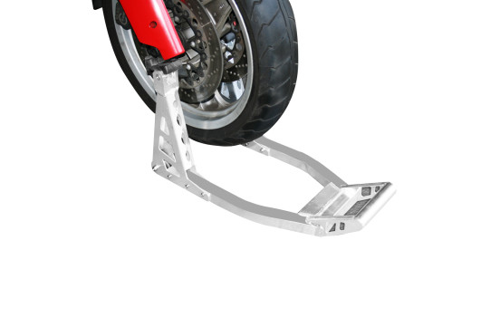 Caballete delantero de aluminio para elevación de motocicleta, Imagen 4