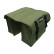 Bolsa doble para bicicleta Dresco Basic Green 30 litros, Miniatura 3