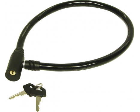 Candado de cable con llave