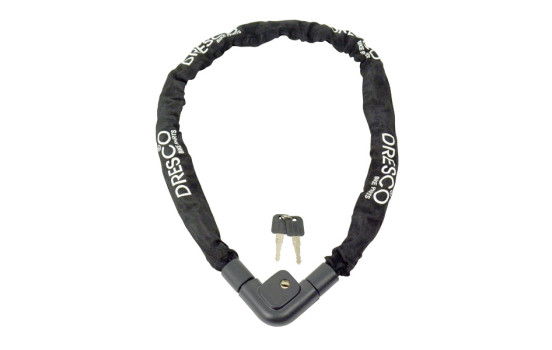 Candado de cadena 120cm ø7mm 2 llaves