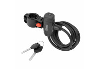 Cerradura en espiral con soporte