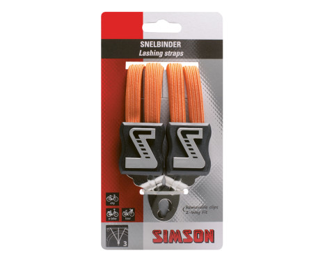 Simson Snelbinder, 3 carpetas, naranja