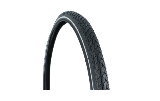 Neumático exterior Dresco Traveller 28 x 1,60 (42-622) Negro reflectante