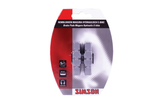 Pastillas de freno Simson para bicicleta eléctrica, freno de llanta Magura, Imagen 4