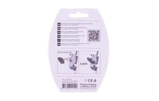 Pastillas de freno Simson para bicicleta eléctrica, freno de llanta Magura, Imagen 5