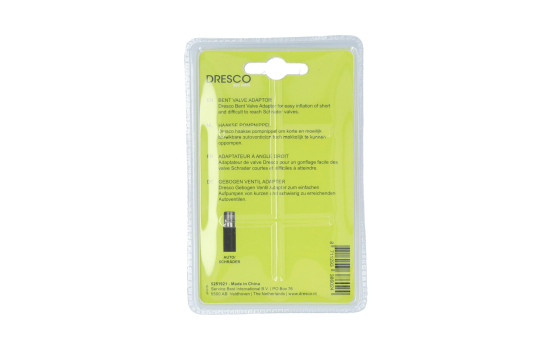 Válvula de coche con boquilla de bomba en ángulo Dresco, Imagen 2