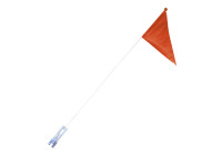 Bandera de bicicleta naranja