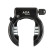 Candado de anillo Axa Solid Plus Art 2 negro