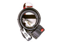 Candado de cable Simson tamaño regular XL, 10 mm x 150 cm