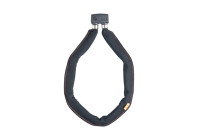 Candado plegable negro AXA Folding 1000