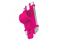 Soporte para smartphone Carpoint Easybike rosa