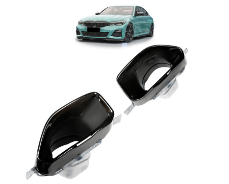 Envägssats med färdiga avgasrör lämpliga för BMW 3-serie G20/G21 M-Pack 2018-2022 - Svart rostfritt stål, bild 5