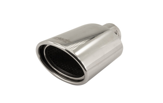 Simoni Racing Exhaust trim rostfritt stål Oval - Diameter 119x76mm - Längd 178 mm - 55 mm Montering, bild 2