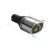 Ulter Sport Avgasspets - Rektangel 100x75mm Vinklad - Längd 120mm - Montering ->50mm - Rostfritt stål, miniatyr 3