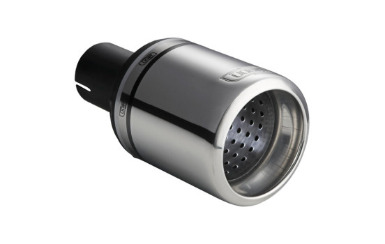 Ulter Sport Avgasspets - Rund 100mm Typ 2- Längd 120mm - Montering ->50mm - Rostfritt stål