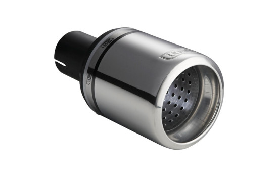 Ulter Sport Avgasspets - Rund 100mm Typ 2- Längd 120mm - Montering ->50mm - Rostfritt stål, bild 2