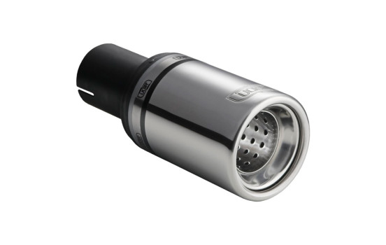 Ulter Sport Avgasspets - Rund 80mm - Längd 80mm - Montering ->50mm - Rostfritt stål, bild 2