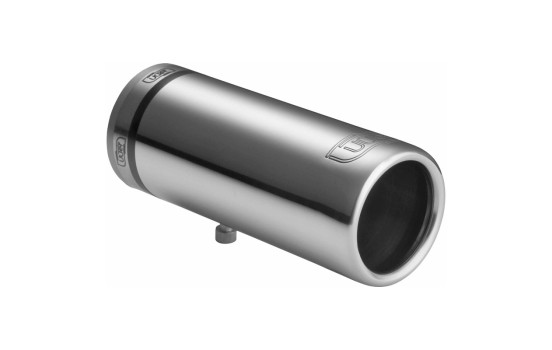 Ulter Sportavgassystem trim - Round 50mm - Längd 100mm - Monterings 30-40mm - rostfritt stål