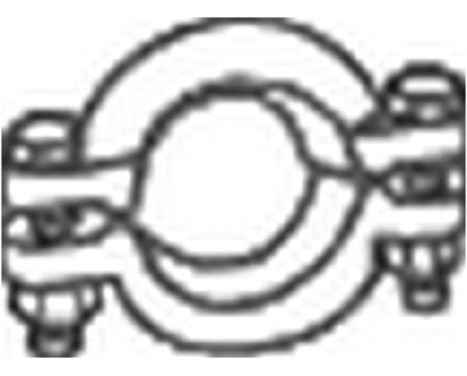 Bosal avgasklämma, bild 2