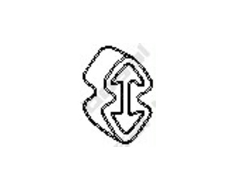 Gummilist, avgassystem