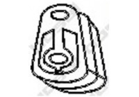 Gummilist, avgassystem