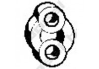 Gummilist, avgassystem