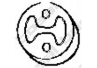 Gummilist, avgassystem